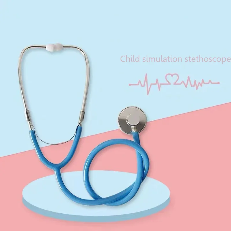 Kids Stethoscope Toy Simulation Doctor's Toys Family Child Games Imitation Plastic Accessories for Boy Girl Gift 2