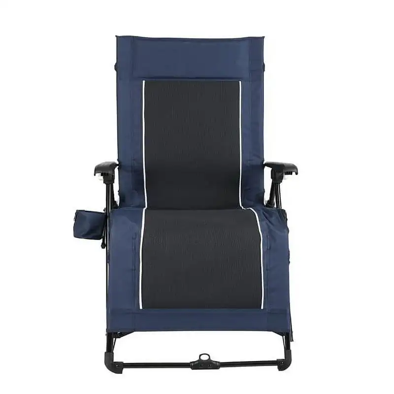 

Quad Zero Gravity Lounger Camping Chair, Blue, Adult, 20.3lbs