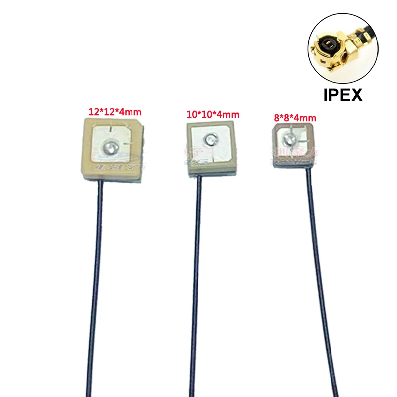 

GPS-антенна IPEX IPX UFL BDs, встроенная активная керамическая антенна, кабель 10 см, Сильное усиление RHCP для EC25
