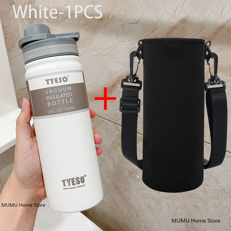 White With Cup Bag