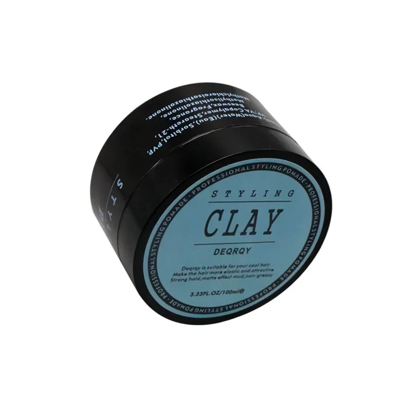 Fashion Matte Finished Hair Styling Clay Daily Use Mens Hair Clay High Strong Hold Low Shine Hair Styling Wax creme para cabelos 5