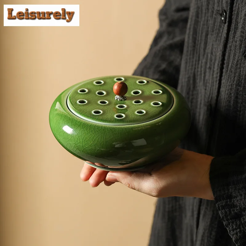 Seedpod Of The Lotus Incense Holder Incense Smoke Waterfall Incense Burners Aromatherapy Censer Chinese Tea Set Ornaments Craft