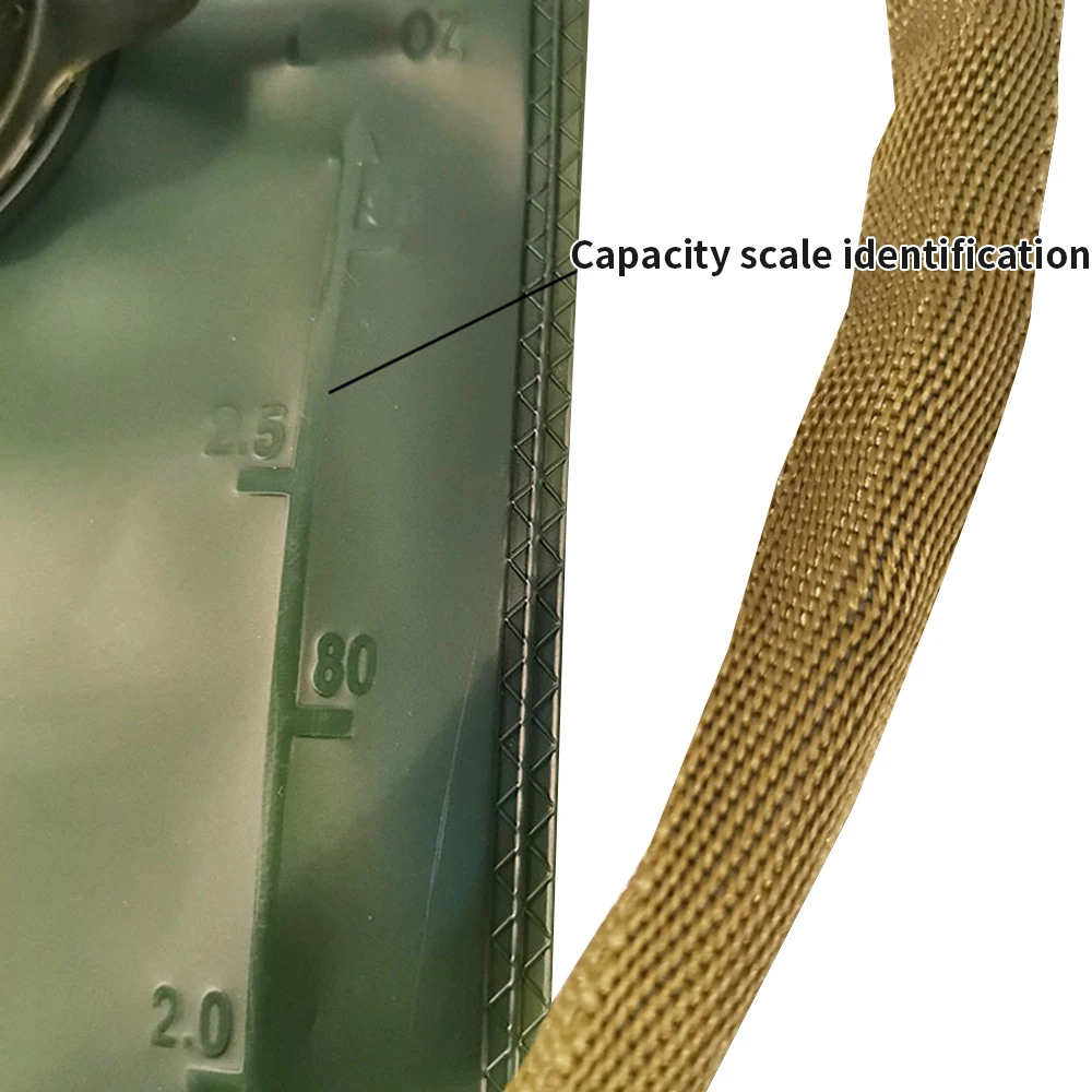 Description Picture 6 of item2/2.5/3L Water Bladder for Hydration Backpack Large Capacity Foldable Water Bag Reservoir for Outdoor Camping Water Storage Bag