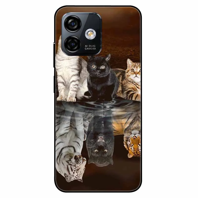 Fashionable Protective Silicone TPU Phone Case - Cute Design