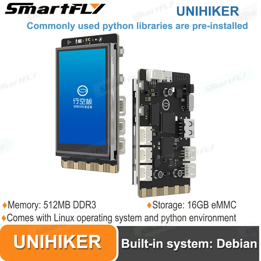 Unihiker Python programming learning main control board pre-installed ...