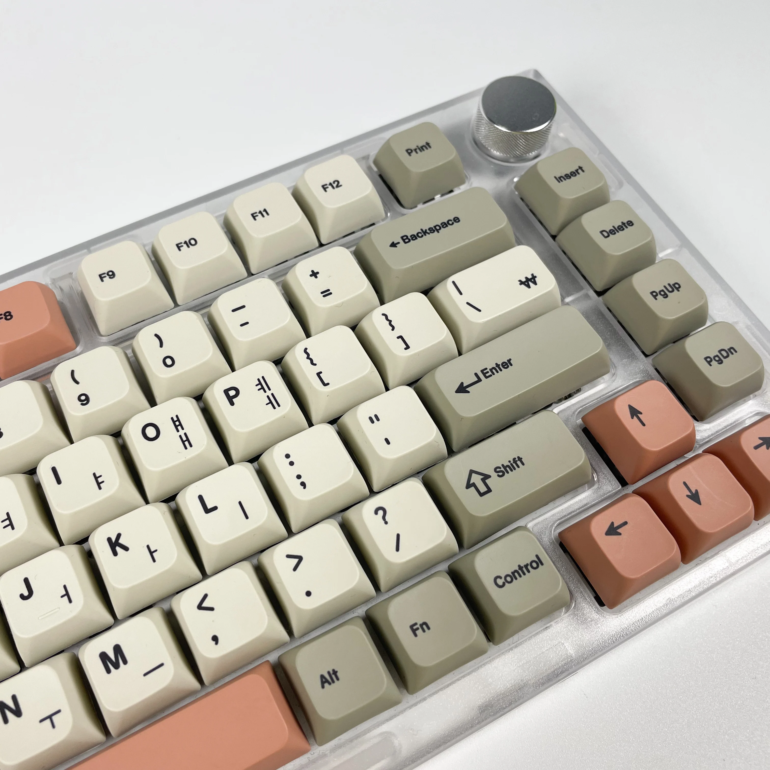 Xda Pbt Keycaps Grupo Teclado Mecânico Coreano Inglês Russo Japonês 9009 Dye Sub Cherry mx Switch 61 75 82 98 Chave - Imagem 5