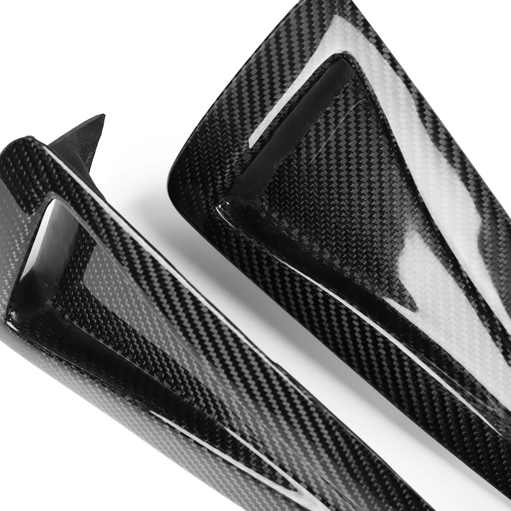 For Nissan GTR R35 Engine Machine Cover Air Outlet Tuyere Vent Panle Real Carbon Fiber Trim Car Interior Refit Accessory