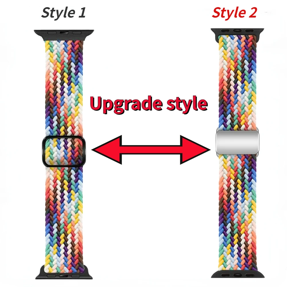 Braided Nylon Bracelet Strap
