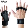 1 Pairs Weightlifting Training Gloves for Men Women Fitness Sports Body Building Gymnastics Gym Hand Wrist Palm Protector Gloves 1