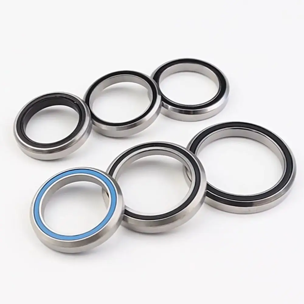 Bike Headset Bearings Titanium Bicycle Headset Bearing 38/41.8/46.9/52MM Bearing Bicycle Headset Repair Repair Parts Ring