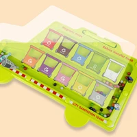 Magnetic Digital Bead Magnetic Maze Toy for Children's Puzzle Practice, Attention and Concentration Training Game for Ages 3-6 5