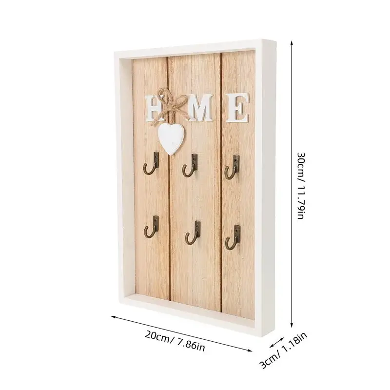 Wall Hanging Storage Keys Organizer Jewelry Boxes European Style Wall Key Bag Clothes Hook Storage Shelf for Home Decoration 6
