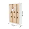 Wall Hanging Storage Keys Organizer Jewelry Boxes European Style Wall Key Bag Clothes Hook Storage Shelf for Home Decoration 6