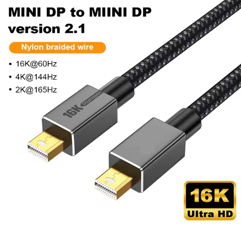 Premium 2M Mini DisplayPort Cable for High-Resolution Displays