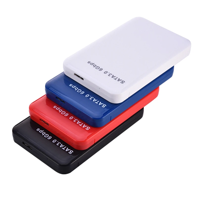 External HDD Case 2.5in USB SATA3.0 HDD Enclosure 2.5 Inches Hard Disk Enclosure Driver Free High Speed 6Gbps USB 3.0 SATA 3.0