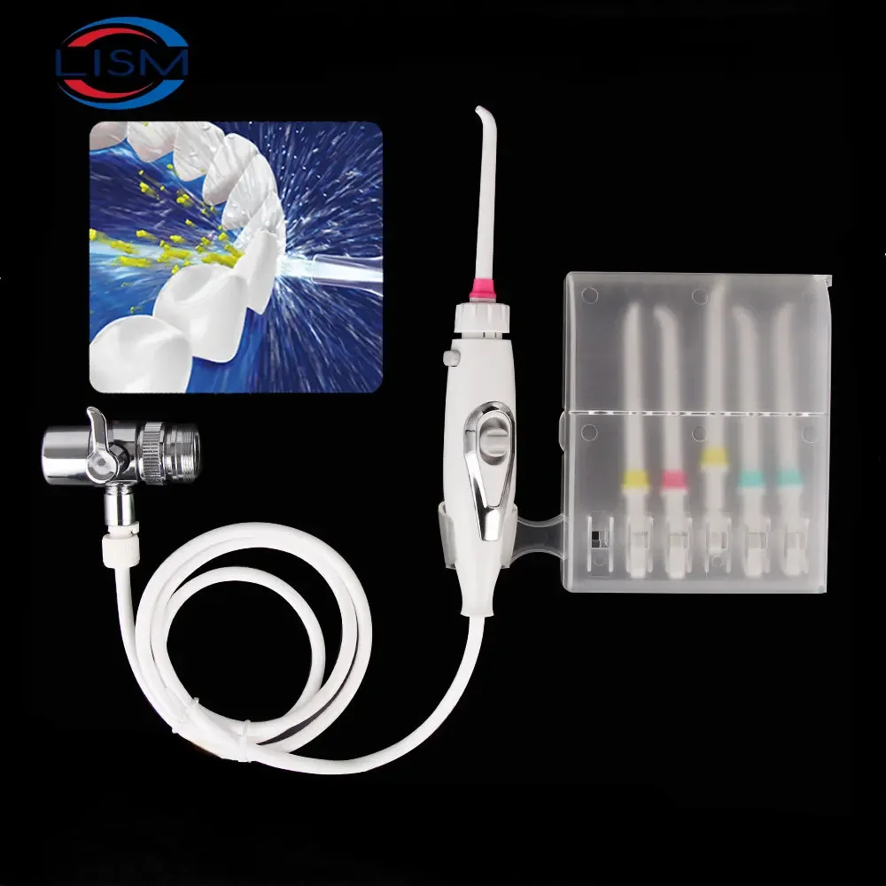 LISM Faucet Oral Irrigator Water Dental Flosser Toothbrush Irrigation SPA Teeth Cleaning Switch Jet Family Water Floss oral irrigator water flosser dental cleaner