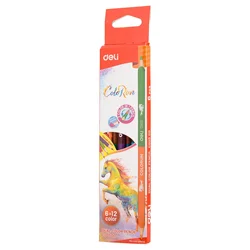 Vibrant Dual - Tip Colored Pencil Set - 6/12 Colors (6 pcs)