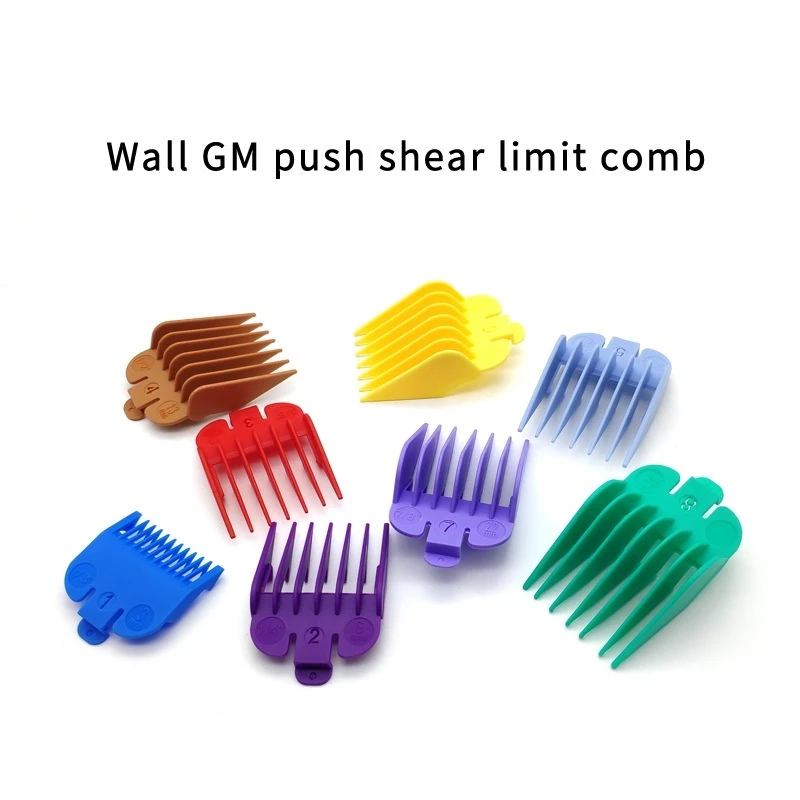 10pcs Barber Hair Clipper Limit Comb Guide Limit Comb Salon Cutting Guide Replacement Professional Hair Trimmers Styling Tools