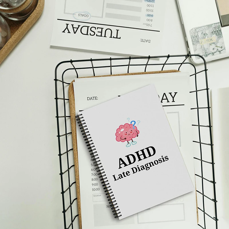 ADHD Late Diagnosis ADHD Planner For Neurodivergent Adults Personalized Family Monthly Calendar Planner Daily