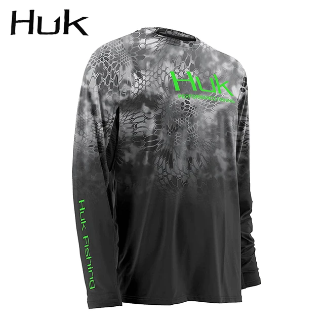 Huk Performance Fishing Clothing Men's Vented Long Sleeve Uv Protection  Sweatshirt Breathable Tops Summer Fishing Shirts Camisa - AliExpress