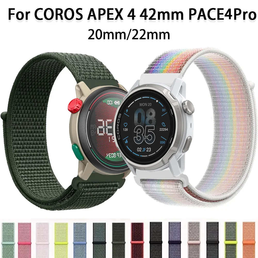 Versatile Nylon Loop Band for Smartwatches - 20mm/22mm Bracelet Strap