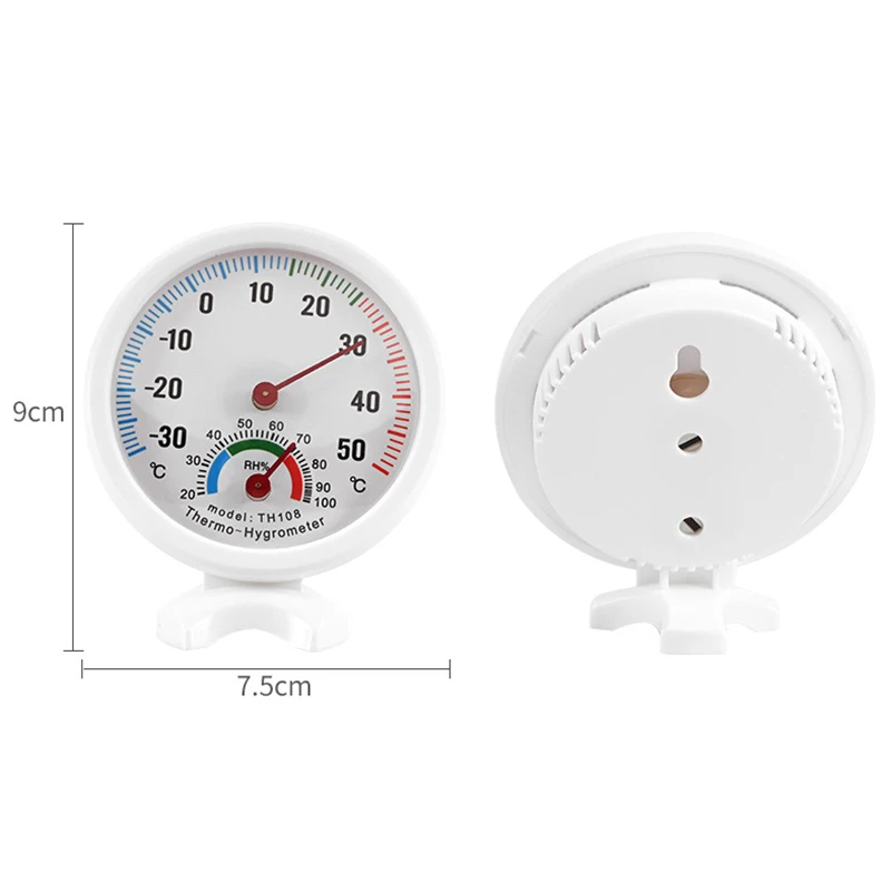 Mini Digital Thermometer Hygrometer For Refrigerator Freezer Temperature Humidity