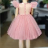 Teenage Girls Dress Children's Clothing Party Elegant Princess Long Tulle Baby Girls Kids Lace Wedding Ceremony Dresses 5