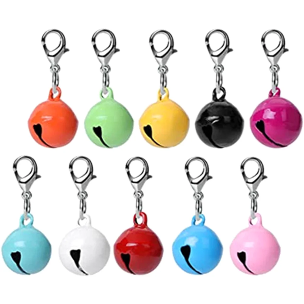 

10 Pcs Pet Collar Bell Puppy Collars Small Decorative Cat Bells The Crafted Metal Supplies Hanging Multi-function Dog