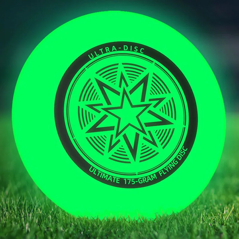 Nightlight Fluorescence Flying Discs 27cm Ultimate Flying Saucer for