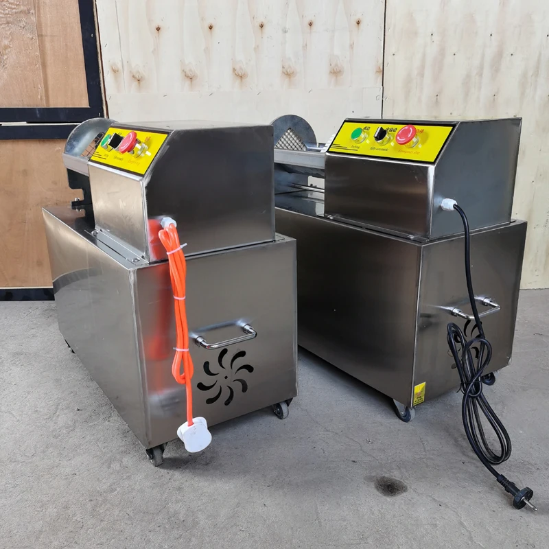 Electric French Fries Slicing Machine For Potato Radish Cucumber Strip Cutter Stainless Steel Vegetable Cutting Maker