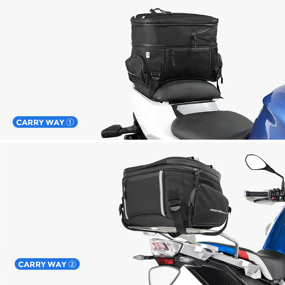 KEMIMOTO-BMW R1250GS R1200GS F850GS F750GS R 1200GS LC ADV 어드벤처, 오토바이 액세서리 가방, 수하물 랙용 테일 백