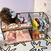 Cotton doll furniture new bedding pillow small bed for three people 15/20cm up and down bed can sleep for multiple people 3