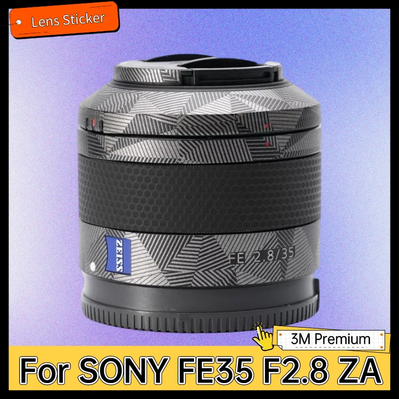 

Наклейка на корпус объектива для SONY FE35 F2.8 ZA, защитная наклейка, виниловая пленка, защитное покрытие от царапин