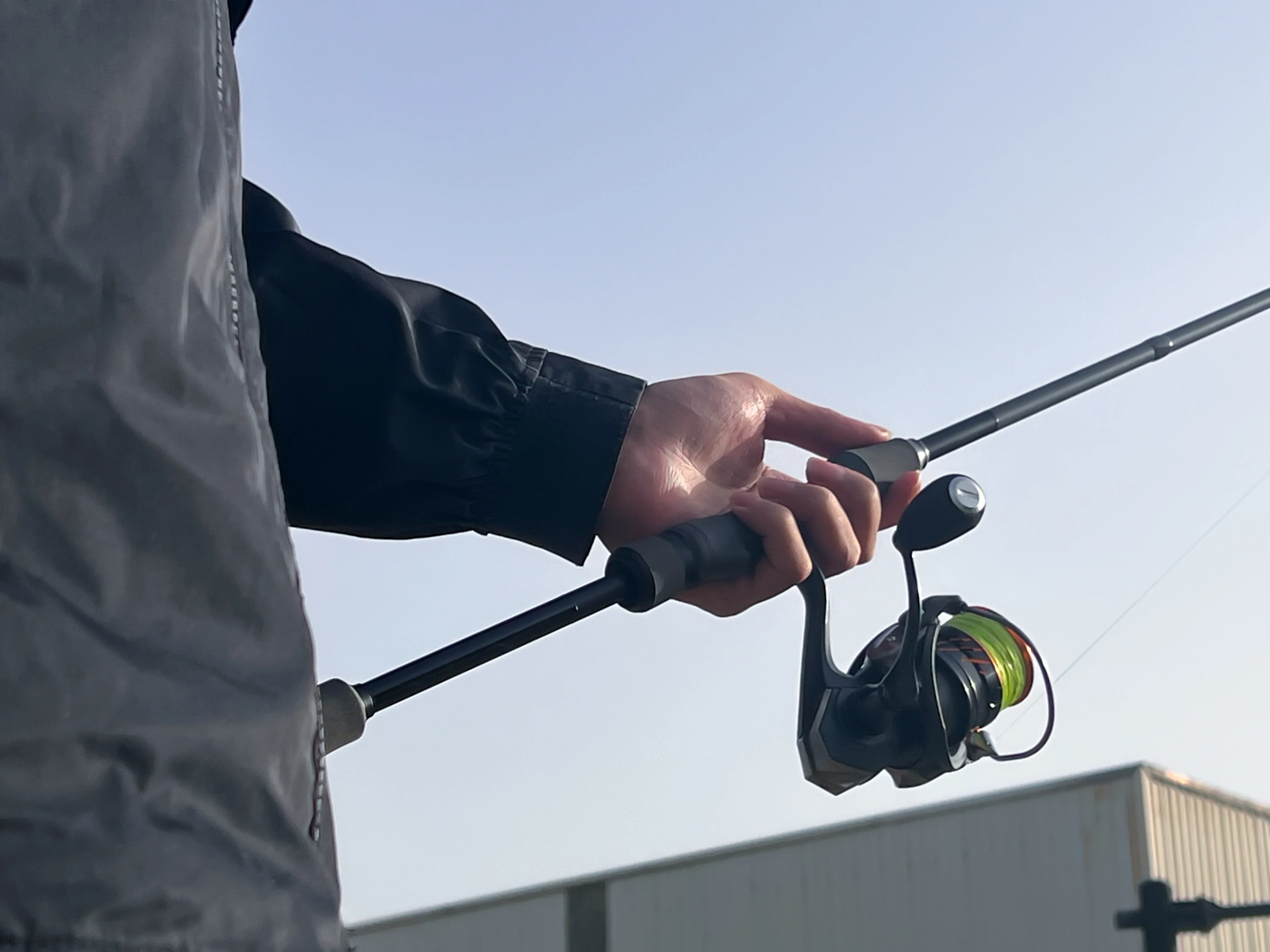 Cylius Tusking Air Ultraleichte BFs Stream Angelrute Spiral Cross Carbon Fast Action Spinning Casting Bass Pike Angelrute – Detail 5