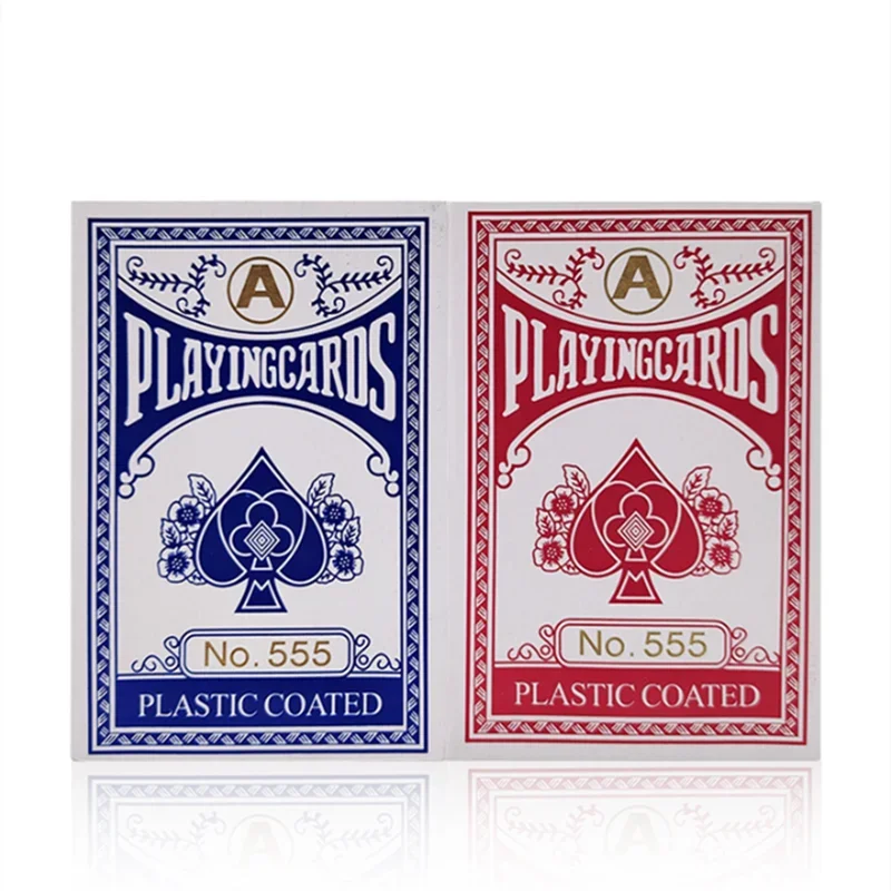Grey Core Paper Poker King Deck Playing Cards Magic Tool Party Table Game Red Blue 54 pieces/set playing cards