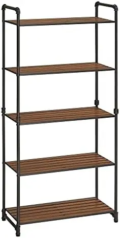 

Shelves, 5-Tier Storage , Plant Flower Stand, 24.4 x 12.2 x 51 Inches, for Living Room, Balcony, Kitchen, 12.2\u201DD x 24.4\u20