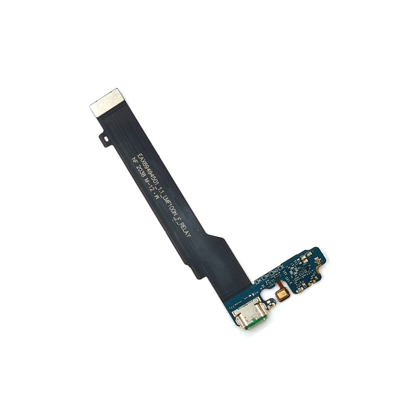 Cavo Flessibile Delle Parti Della Scheda Del Connettore Della Porta Della Spina Del Caricatore Di Ricarica Con Microfono Per Lg Wing 5G Lm-F100 F100