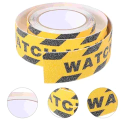 Watch Your Step Sign Nail Sticker Non- Anti- Tapes Pvc Safety Floor Warning Construction Work Nail