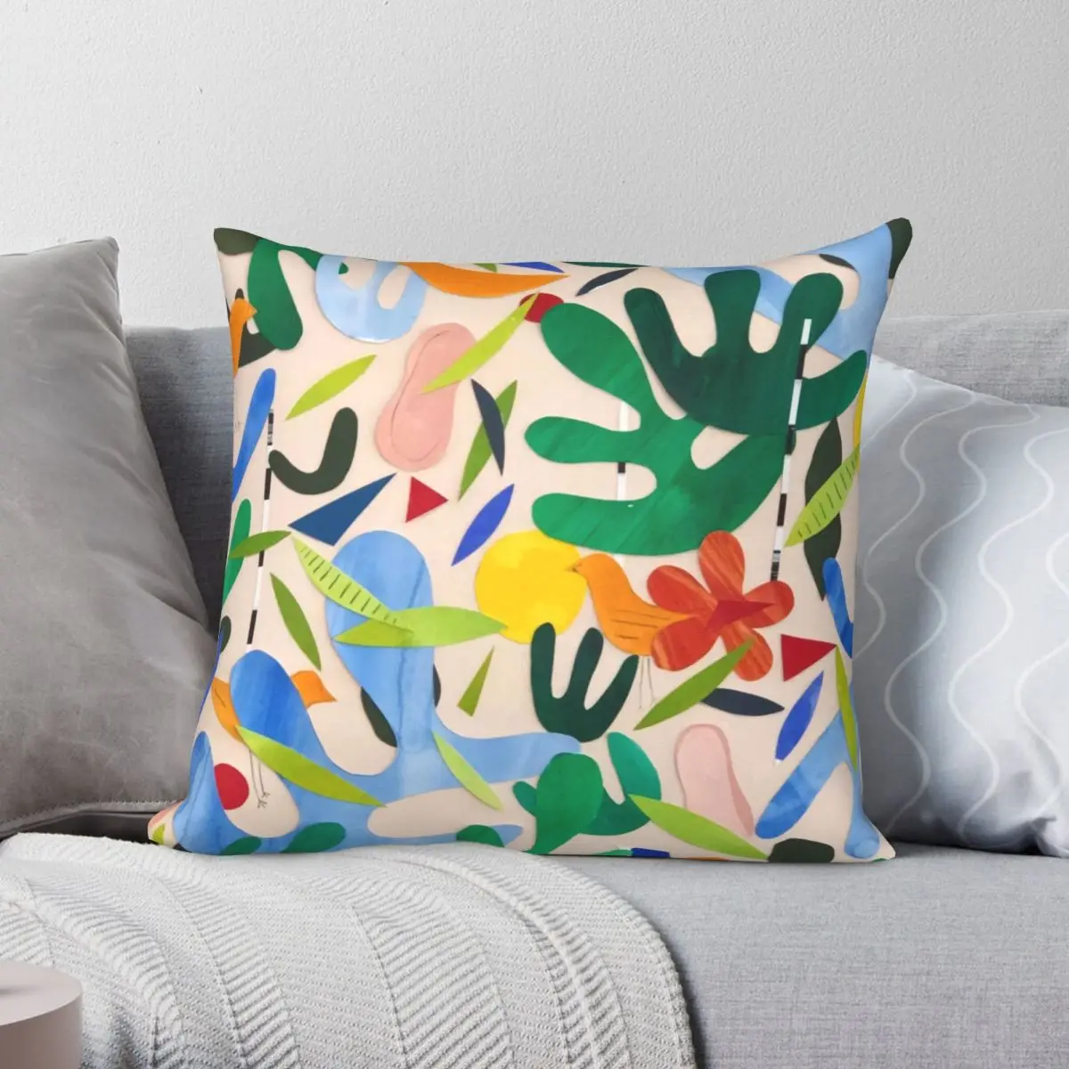 

Henri Matisse Paintings Square Pillowcase Polyester Linen Velvet Zip Decor Throw Pillow Case Sofa Seater Cushion Cover 45x45