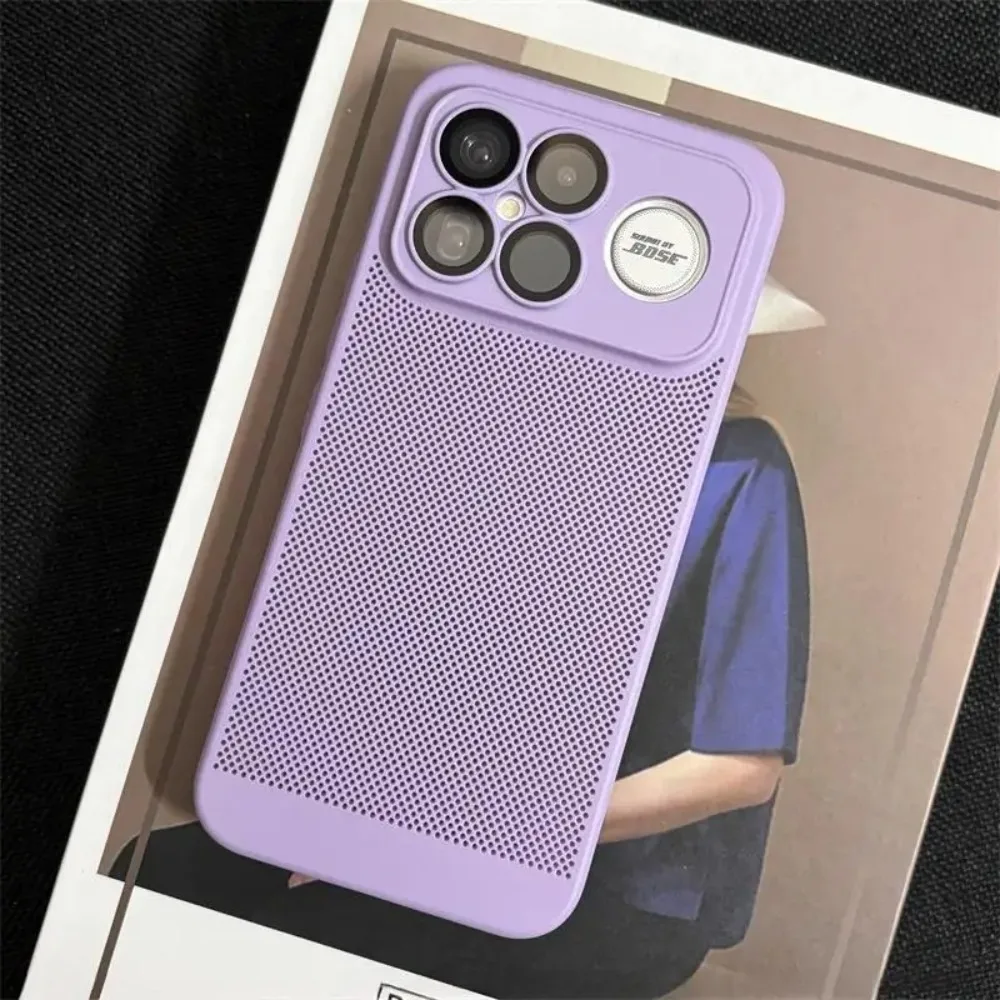 Honeycomb Mesh Heat Dissipation Hard Case - Slim Protective Cover