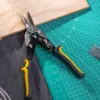 Deli Multifunctional Metal Sheet Cutting Scissor Aviation Snip Straight Cutter Scissor Industrial Professional Hand Tool 2