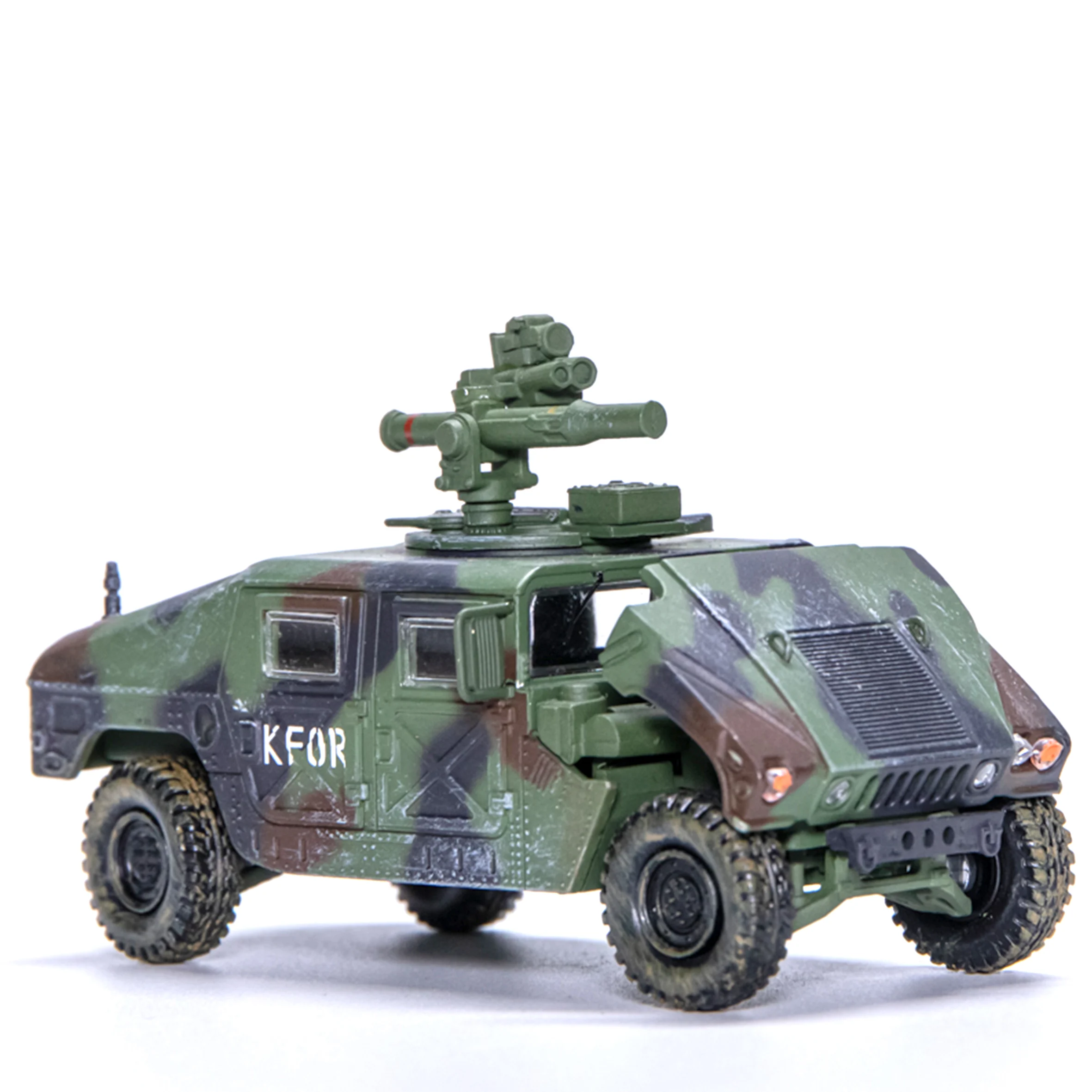 1: 64 US M1046 HMMWV Tactical Vehicle Model Anti Tank Missile
