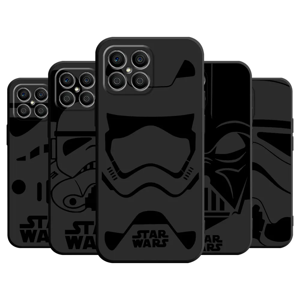 Darth Vader Star Wars Custodia Per Honor 90 Lite 8X 20 70 X8 X8A X9A X7 X6 50 Magic5 Pro 4 Black Soft Phone Funda