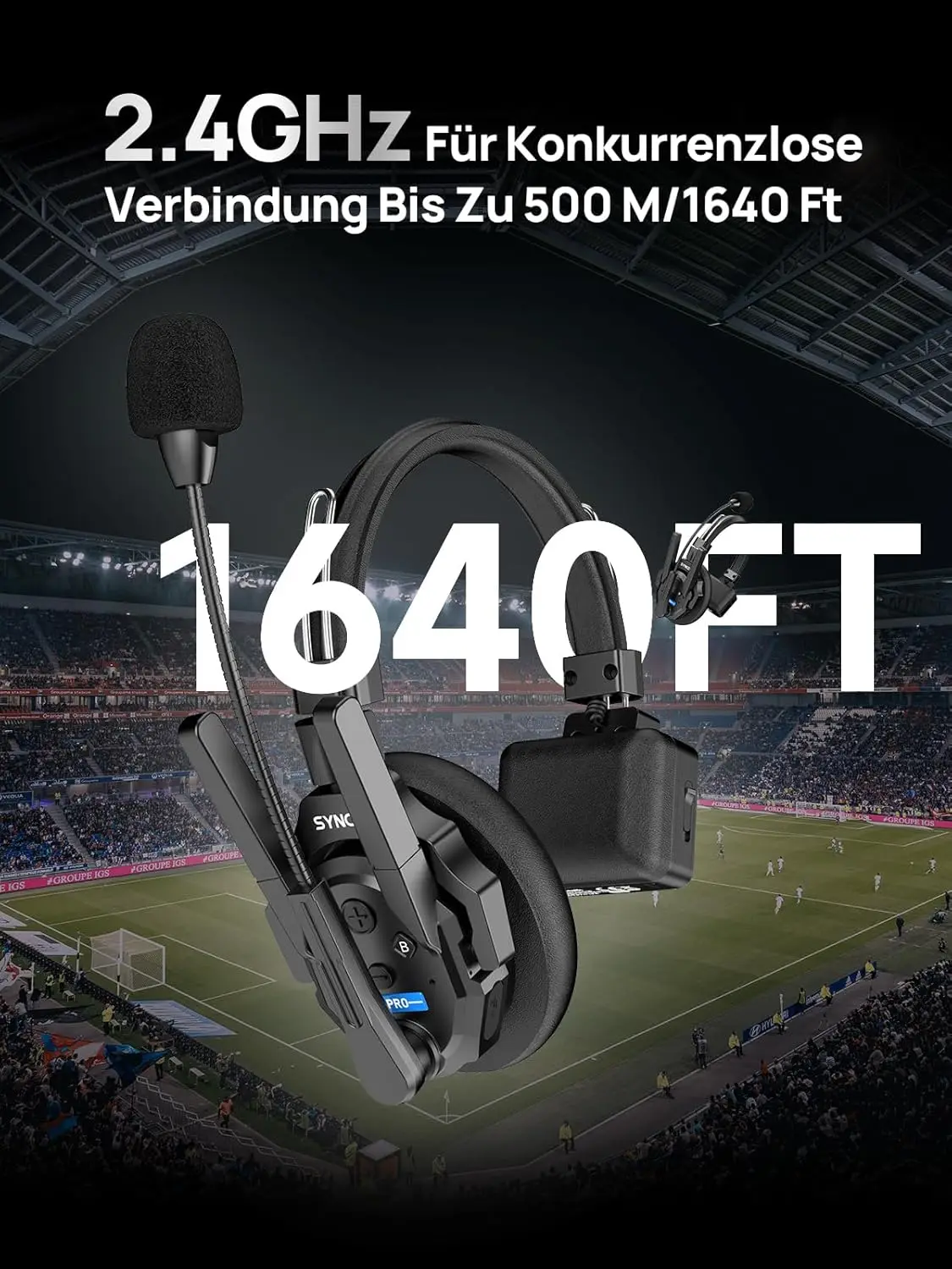 Wireless Full Duplex Intercom Headset 5