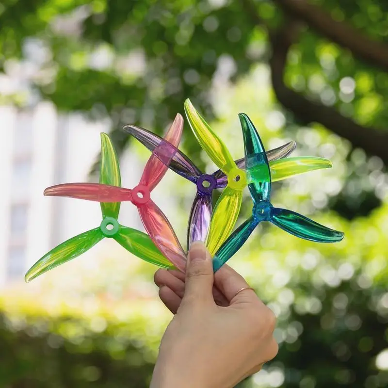 2 pairs HQProp MCK 5.1inch 5130 3-blade Propeller CW/CCW PC 5.1" Props For RC FPV Racing Freestyle 5inch Drone Quadcopter thumbnail 3