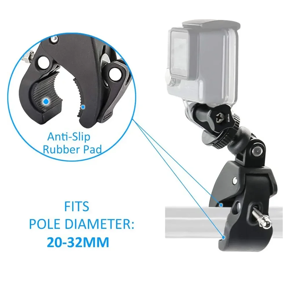 Steun voor Motor- en Fietsstuur voor GoPro DJI Insta360 SJCAM