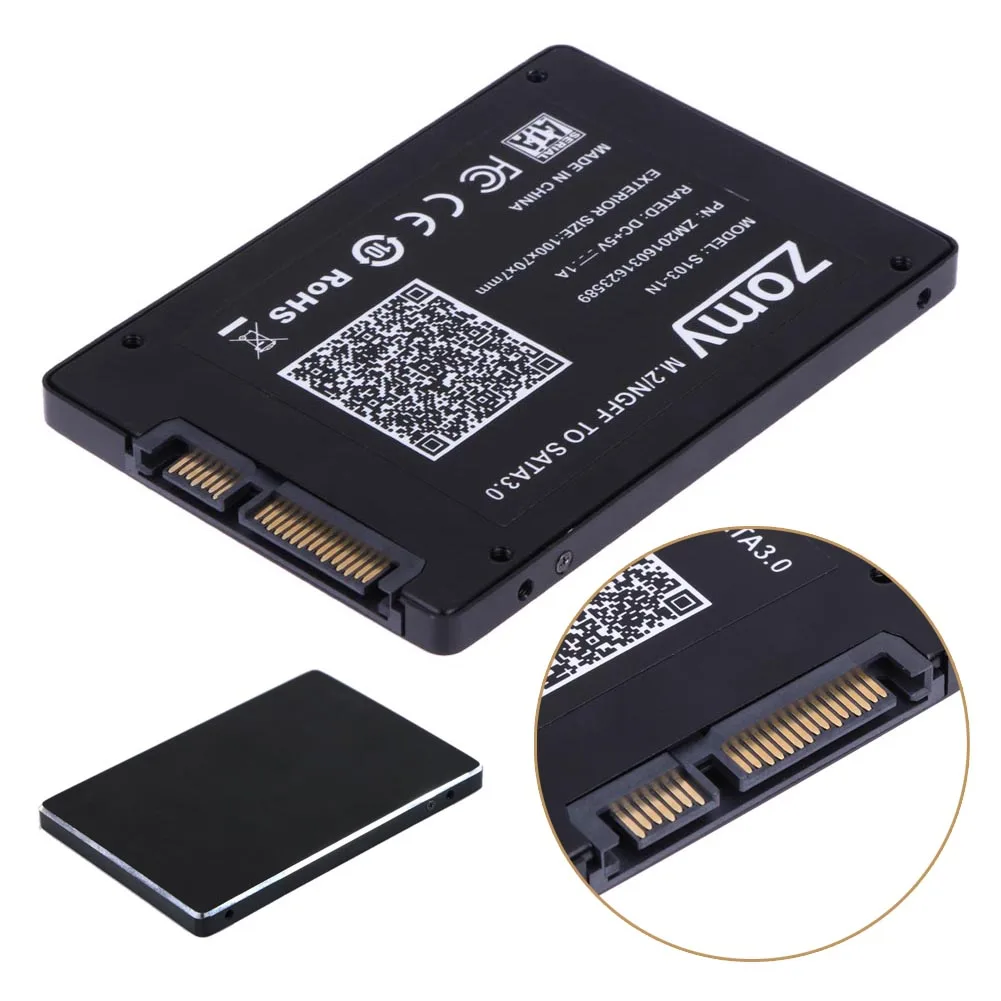 B Key M.2 NGFF SSD���� 2.5 ��ġ SATA ������ ����� ī��, 2230-2280