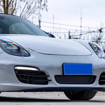 Car Lights For Porsche Cayman Or Boxster 981 2013-2015 Auto Headlights Assembly Upgrade 2024 Style Low Beam High Beam Tools