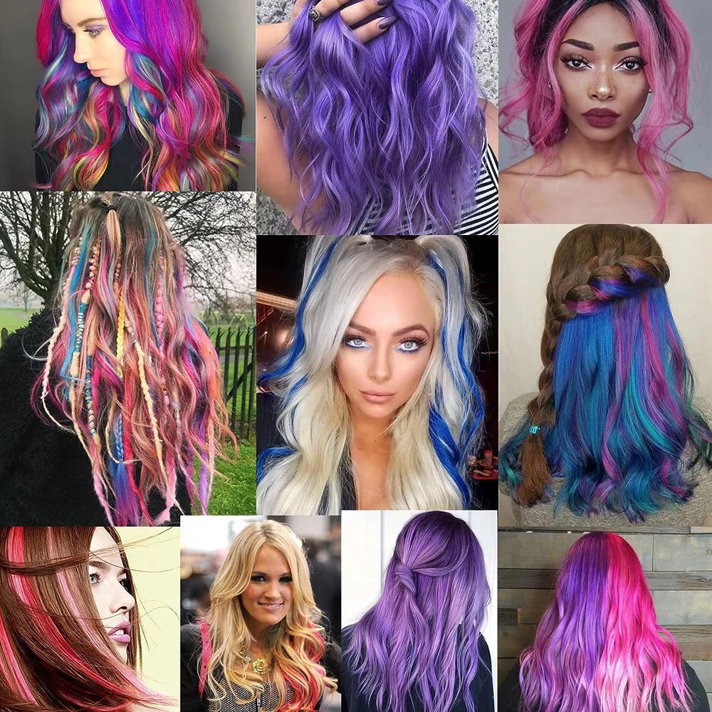 Color Clip-In Extensions 6