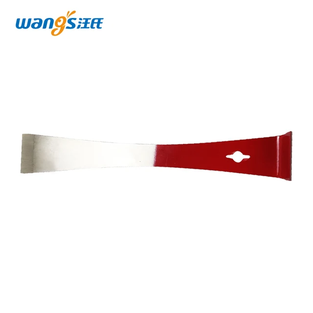 Méhészet Rozsdamentes Acél J Alakú Szerszám Ívelt Farok Méh Kaptárhorogkaparó Piros Vagy Sárga Ezüst -Multifunkcionális Méhészeti Eszköz - Image 4